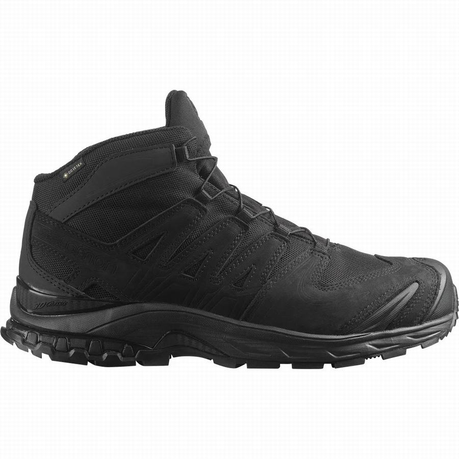 Salomon Xa Forces Mid Wide Gore-tex En Militärkängor Herr Svarta [EAG728SA]